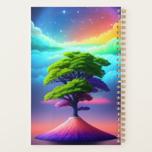Rainbow Tree Planner (Achterkant)
