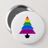 RAINBOW TREE -.png Ronde Button 4,0 Cm (Voorkant /achterkant)