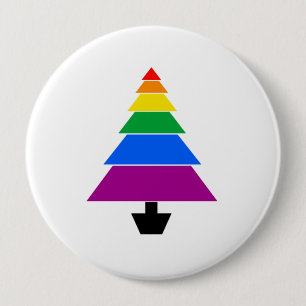 RAINBOW TREE -.png Ronde Button 4,0 Cm