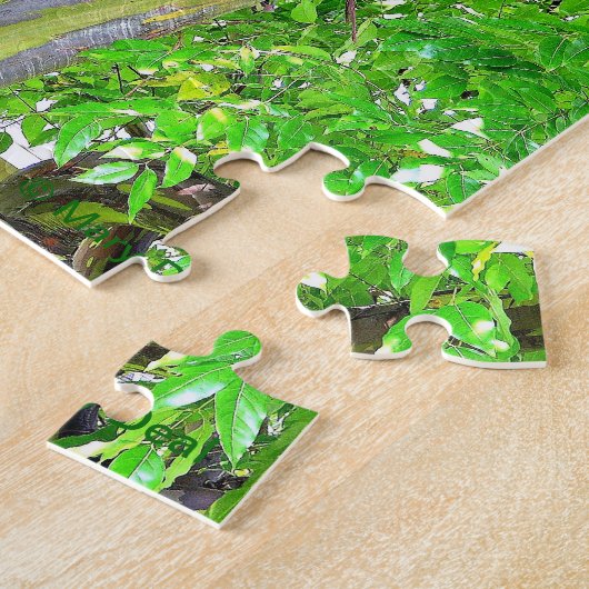 Rainbow Tree Puzzle Legpuzzel (Zijkant)