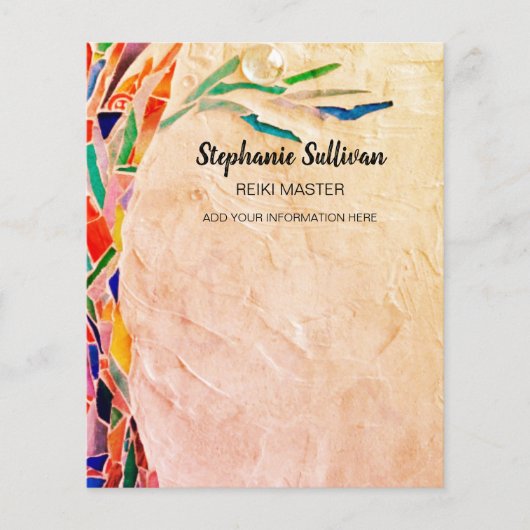 Rainbow Tree Reiki Master Flyer (Voorkant)