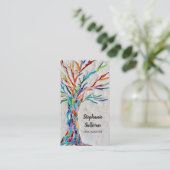 Rainbow Tree Reiki Visitekaartje (Staand voorkant)