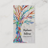 Rainbow Tree Reiki Visitekaartje (Voorkant)