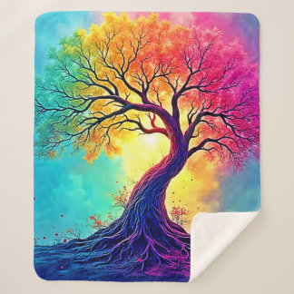  Rainbow Tree: Roots of Infinite Hope Art Sherpa Deken