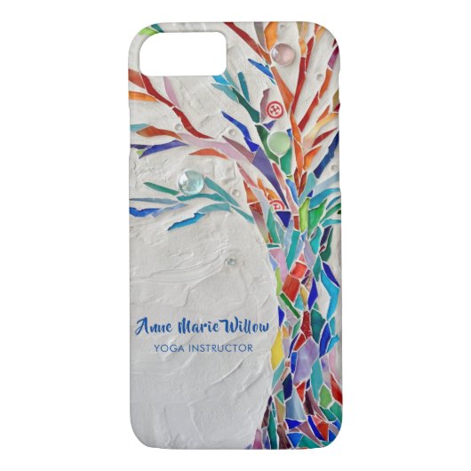 Rainbow Tree Yoga Instructor Case-Mate iPhone Case (Achterkant)