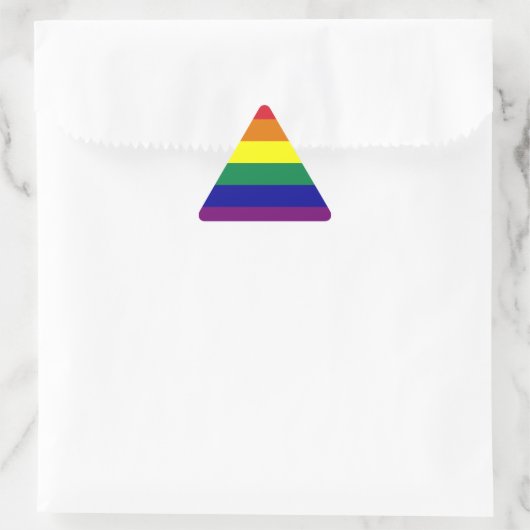 Rainbow Triangle Sticker (Tas)
