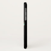 Rainbow Tribal Hawaiian Zee Turtle on Black Case-Mate iPhone Case (Achterkant/links)