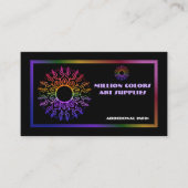 Rainbow Tribal Sun Visitekaartje 3 (Voorkant)