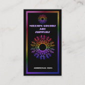 Rainbow Tribal Sun Visitekaartje 4 (Voorkant)