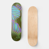 Rainbow Tropical Leaves Persoonlijk Skateboard (Voorkant)