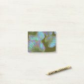 Rainbow Tropical Leaves Post-it® Notes (Op bureau)