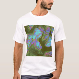 Rainbow Tropical Leaves T-shirt