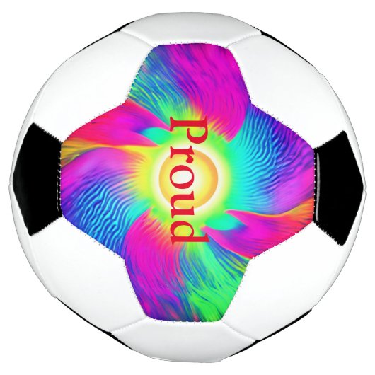 Rainbow "Trots" Gay Voetbal (Gedraaid)