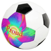 Rainbow "Trots" Gay Voetbal (Drie kwart)