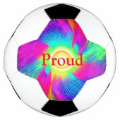 Rainbow "Trots" Gay Voetbal (Voorkant)