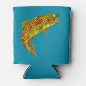 Rainbow Trout 5 van Aspen Leaf Blikjeskoeler (Voorkant)