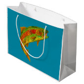Rainbow Trout 5 van Aspen Leaf Groot Cadeauzakje (Achterkant Gekanteld)