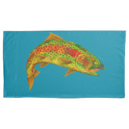 Rainbow Trout 5 van Aspen Leaf Kussensloop