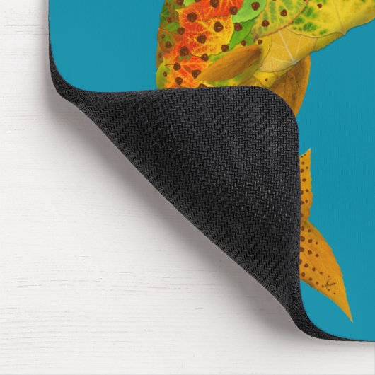 Rainbow Trout 5 van Aspen Leaf Muismat (Hoek)