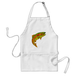 Rainbow Trout 5 van Aspen Leaf Standaard Schort