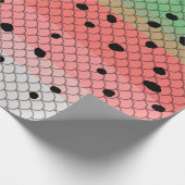 Rainbow Trout Art Vist decor Cadeaupapier (Hoek)