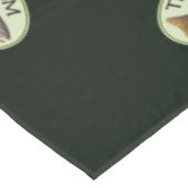 Rainbow Trout Bum Fly Fishing Green Cotton Tafelkleed (Gekanteld)