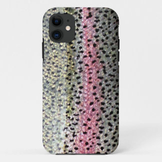 Rainbow Trout by Patternwear© Fly Fishing iPhone 11 Hoesje