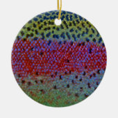 Rainbow Trout - Caddisfly Ornament (Voorkant)