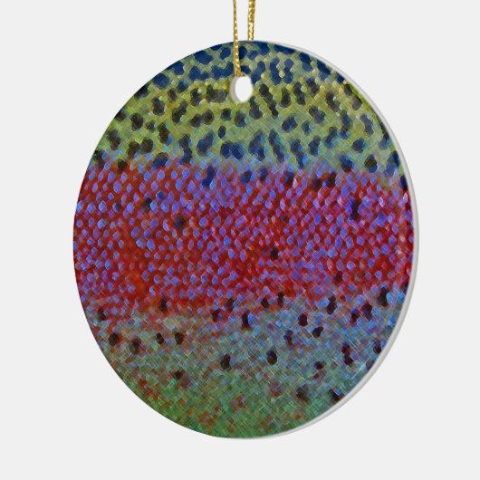 Rainbow Trout - Caddisfly Ornament (Links)