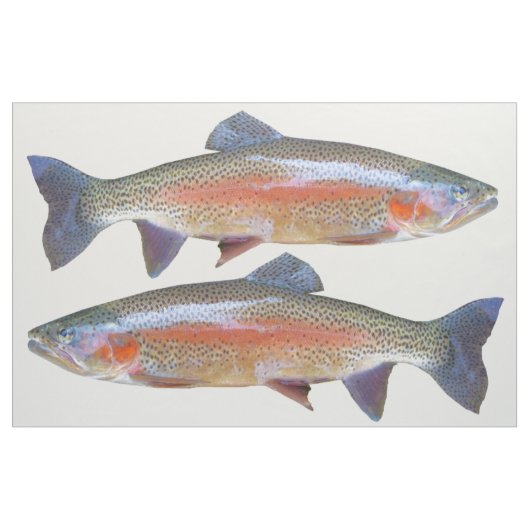 Rainbow Trout Fat Quarter Stof (Fat Quarter)