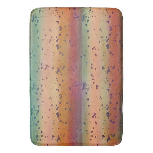 Rainbow Trout Fish Skin Fun Speckled Pattern Badmat (Voorkant Verticaal)