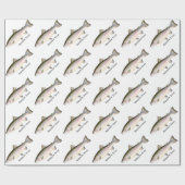 Rainbow Trout Fishing Pattern Cadeaupapier (Vlak)
