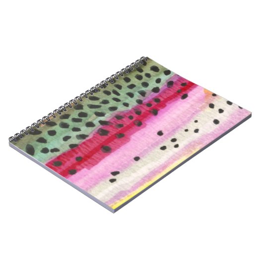 Rainbow Trout Fly Fishing Log Notitieboek (Linkerzijde)