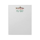 Rainbow Trout Fly FIshing Notitieblok (Linkerzijde)
