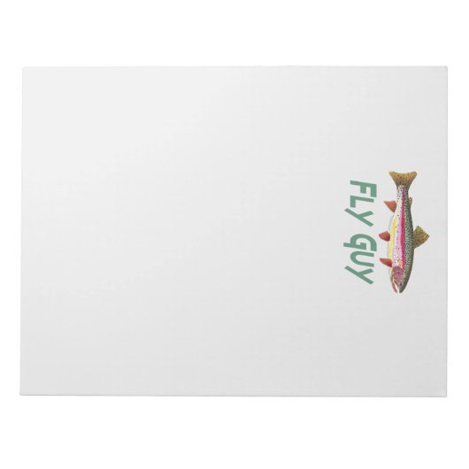 Rainbow Trout Fly FIshing Notitieblok (Voorkant)