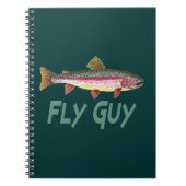 Rainbow Trout Fly FIshing Notitieboek (Voorkant)