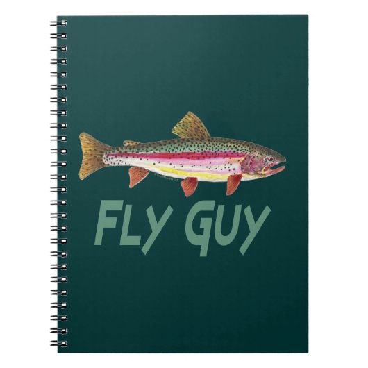 Rainbow Trout Fly FIshing Notitieboek (Voorkant)