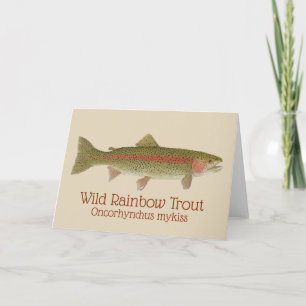 Rainbow Trout Groeten Kaart