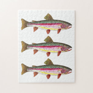 Rainbow Trout Ichthyology Vist Legpuzzel