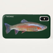 Rainbow Trout iPhone X Hoesje (Achterkant (horizontaal))
