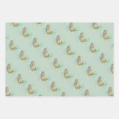 Rainbow Trout Mint Wrapping Paper Sheets (Voorkant 3)