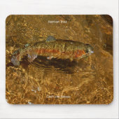 Rainbow Trout Mousepad Muismat (Voorkant)
