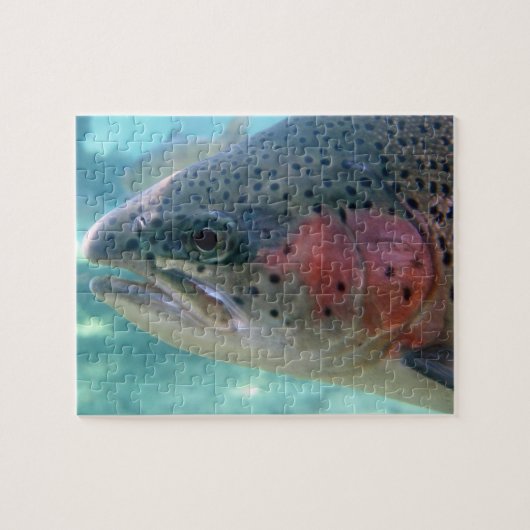 Rainbow Trout Puzzle Legpuzzel (Horizontaal)