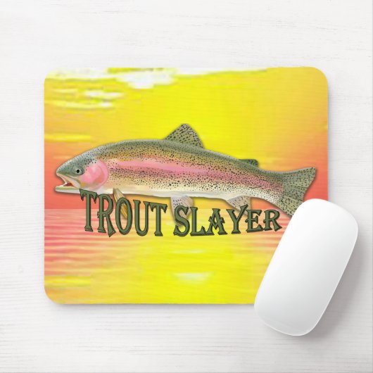Rainbow Trout Slayer Sunset Muismat (Met muis)