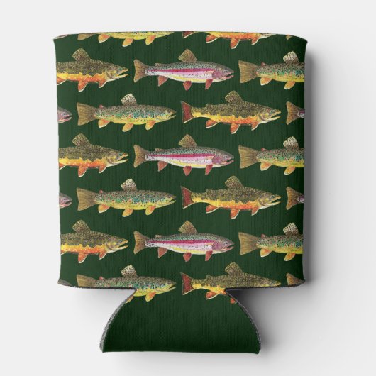 Rainbow Trout Vist Blikjeskoeler (Achterkant)