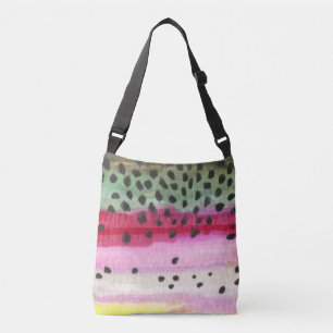 Rainbow Trout Vist Crossbody Tas
