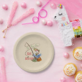 Rainbow Trout Vist - de grote is weg Papieren Bordje (Feest)