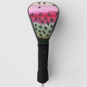 Rainbow Trout Vist en Ichthyology Golfheadcover (Voorkant)