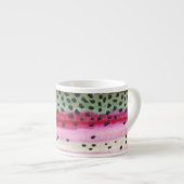 Rainbow Trout Vist Espresso Kop (Voorkant rechts)