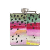 Rainbow Trout Vist Heupfles (Achterkant)